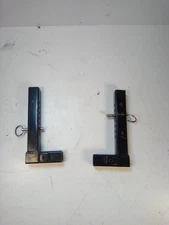 Pride Jazzy Powerchair Elevated Legrest Mounting Bracket L Shaped Pair PC1