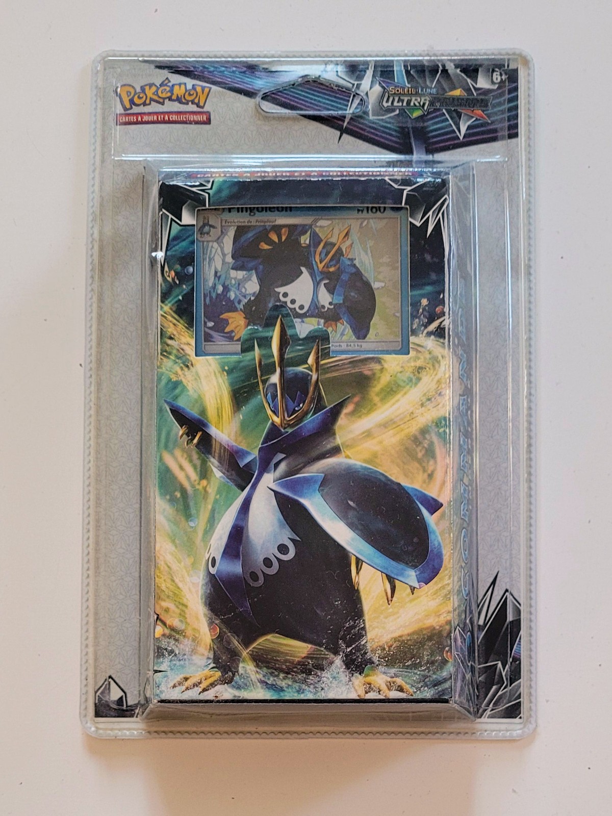 Starter Pokémon Soleil et Lune Ultra-Prisme — Pingoléon — Commande impériale