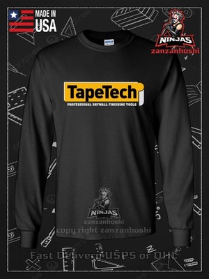 AMES TapeTech Finishing Too Logo Men's Long Sleeve T-Shirt American Size T-Shirt