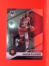 2020-21 Mosaic Basketball All-Time Greats Hakeem Olajuwon #284