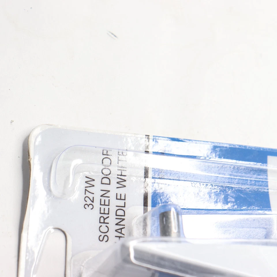 Barton Kramer Patio Door Handle Set Powder Coated White Aluminum 4" L 327W - Image 3 of 4