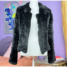 Vintage Courreges Fur Jacket Size S   Weasel ...