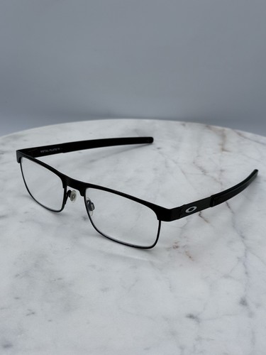 Oakley Metal Plate Titanium OX5153-0156 Satin Black Brille Brillengestell 56-18 138