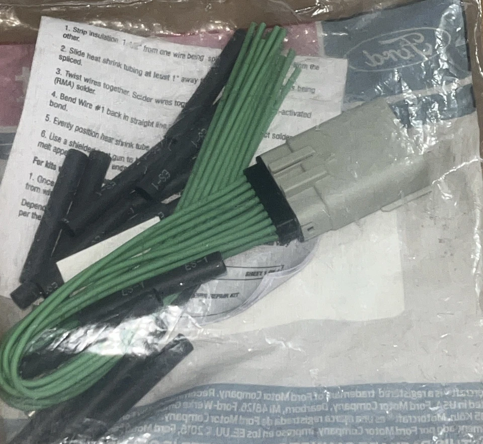 Chicote de fios Ford genuíno 2012-2014 Lincoln Navigator WPT-1321 DU2Z-14S411-SA - Imagem 3 de 3