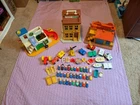 Large Vintage Fisher-Price Little People Lot 50+ Pieces *READ Description*