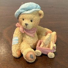 Cherished Teddies Harrison Brother Bear Figurine 1992 P. Hillman Resin MPN 9117