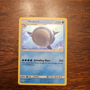 how many cards can you have in a pokemon deck Wailord ex 021/053