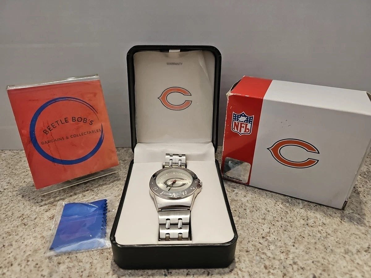 Chicago Bears NFL Heart Stainless-Steel Bracelet Watch by Game Time NEW Breitling Chronomat B01 42 Chicago Bears Limited Edition  main image 2