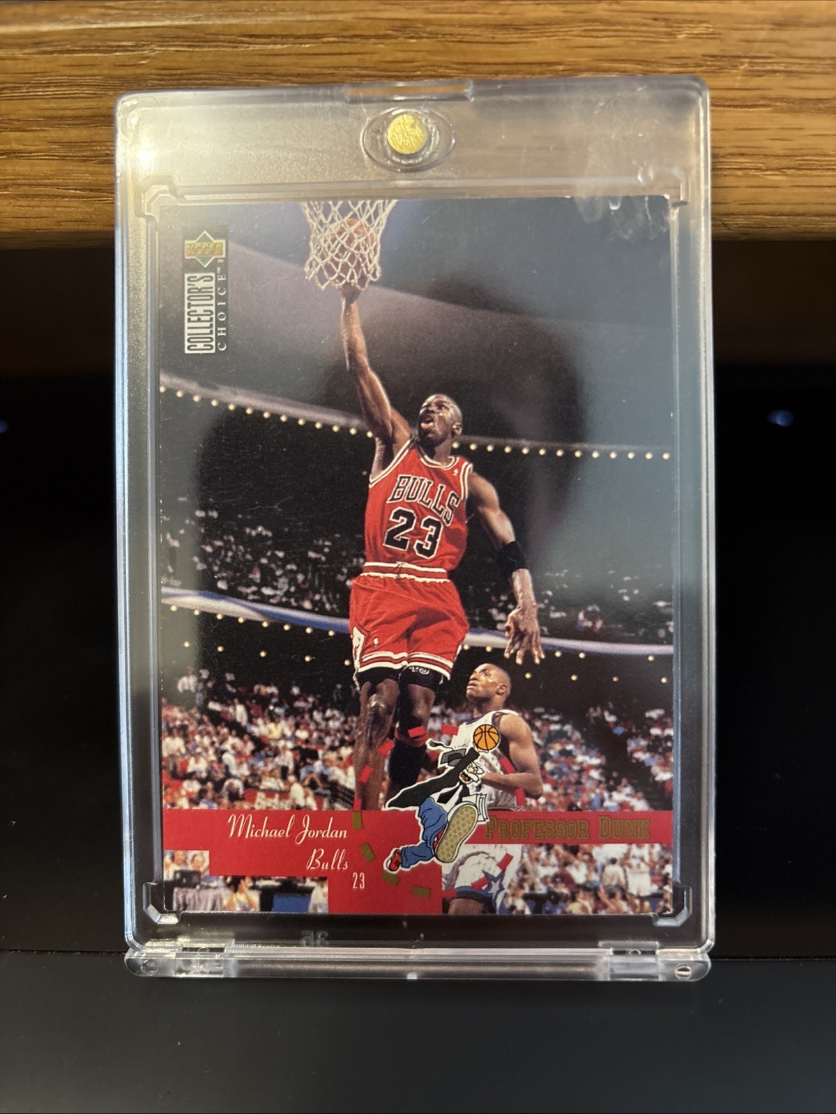 1995-96 Upper Deck Collector's Choice - Professor Dunk Michael Jordan #195