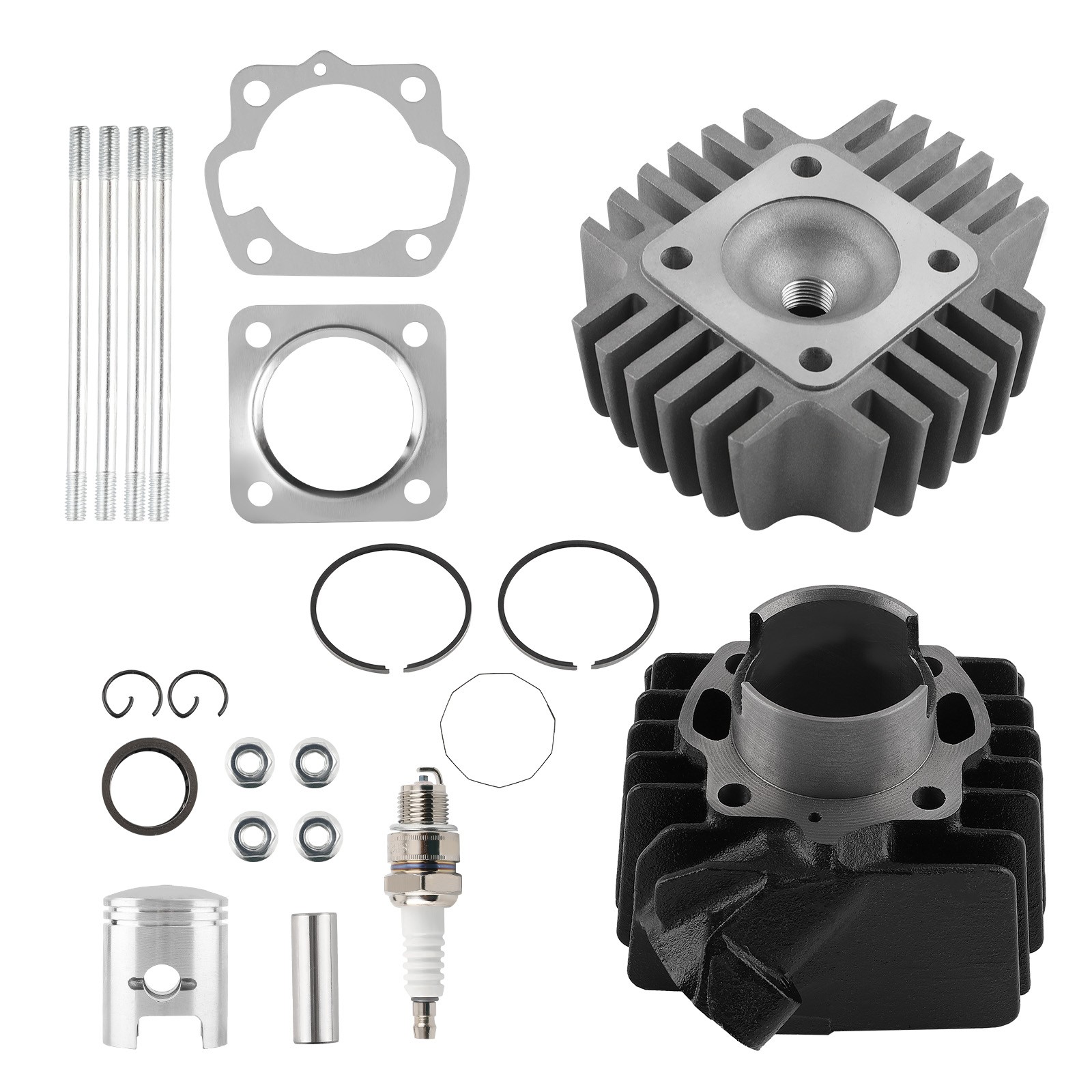 Cylinder Kit For Suzuki LT50 Piston Barrel Head Rings Gasket Set Quad 1984-87