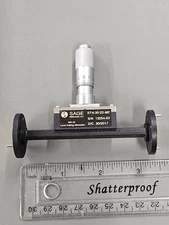 SAGE Millimeter Level Setting Attenuator, STA-30-22-M2, E Band, 33 to 50 GHz