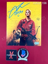 Lulu Wilson autographed signed 8x10 photo The Wrath of Becky Beckett COA horror