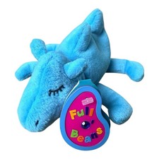 Avon Blue Camel Plush Stuffed Animal Full of Beans Style Soft Toy