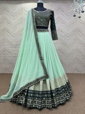 NEW LAUNCHING DESIGNER LEHENGA CHOLI WITH DUPATTA FOR WOMEN AND RECEPTION WEAR