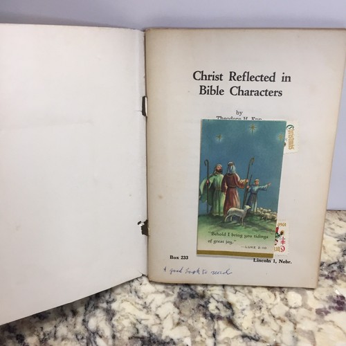 Christ Reflected in Bible Characters by Epp A Back to the Bible Publication 1959 - Picture 6 of 12