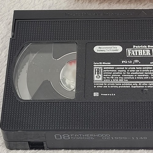 Father Hood VHS 1994 Patrick Swayze Halle Berry Diane Ladd TESTED - Picture 7 of 10