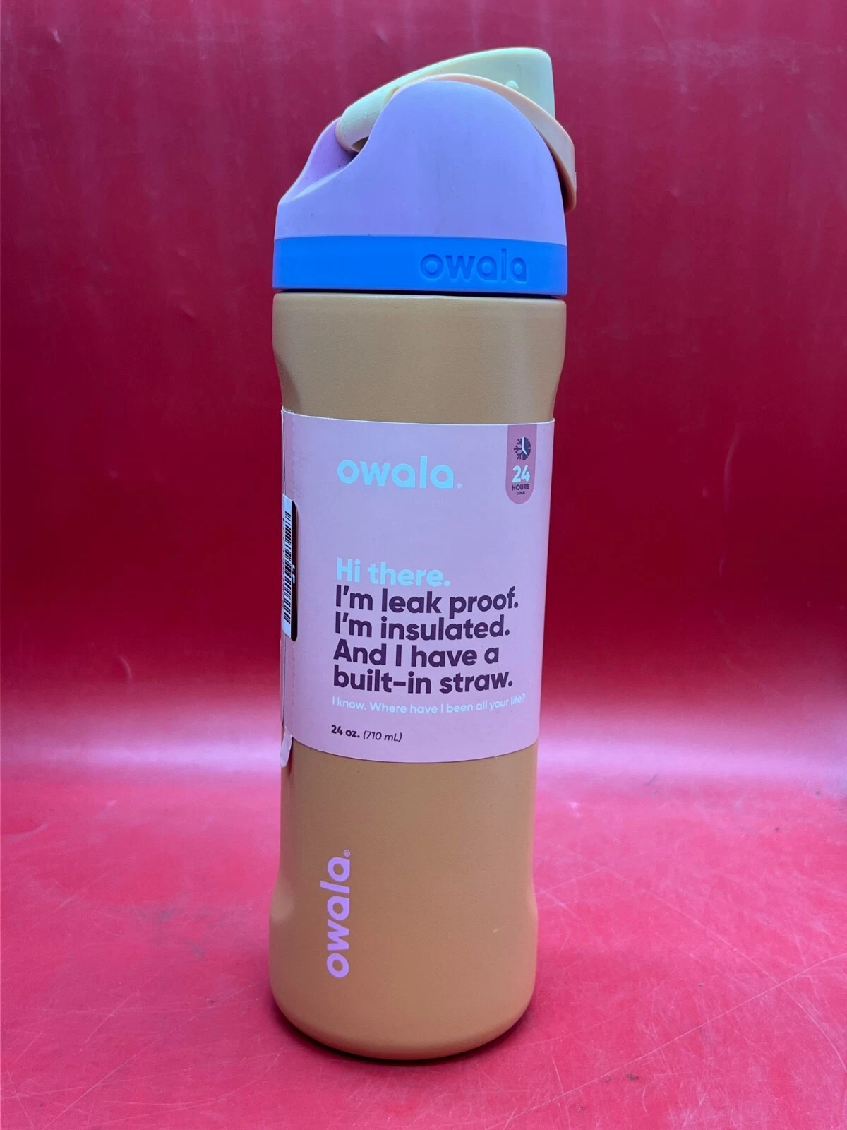 Owala FreeSip 16oz Stainless Steel Water Bottle - Tropical