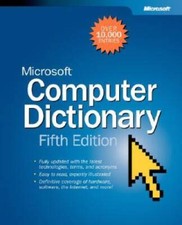 Microsoft   Computer Dictionary - Paperback By Microsoft Press - GOOD