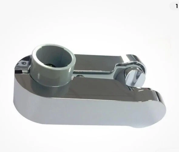 Aqualisa 25mm Pinch Grip Shower Head Handset Holder - Chrome - 910314 (215002)