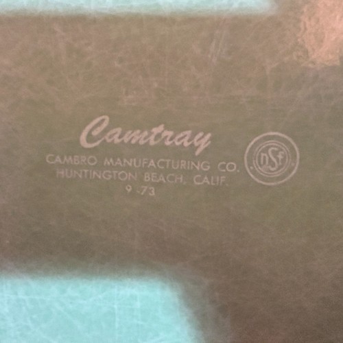 Vintage Camtray Cartoon Horse Character 11" Serving Tray Cambro EX! - Picture 3 of 3