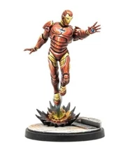 Marvel Crisis Protocol Iron Man + Rules Card from Earth's Mightiest Core