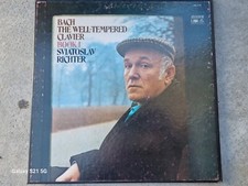 Sviatoslav Richter Bach il clavicembalo ben temperato libro I box Melodiya/Angel