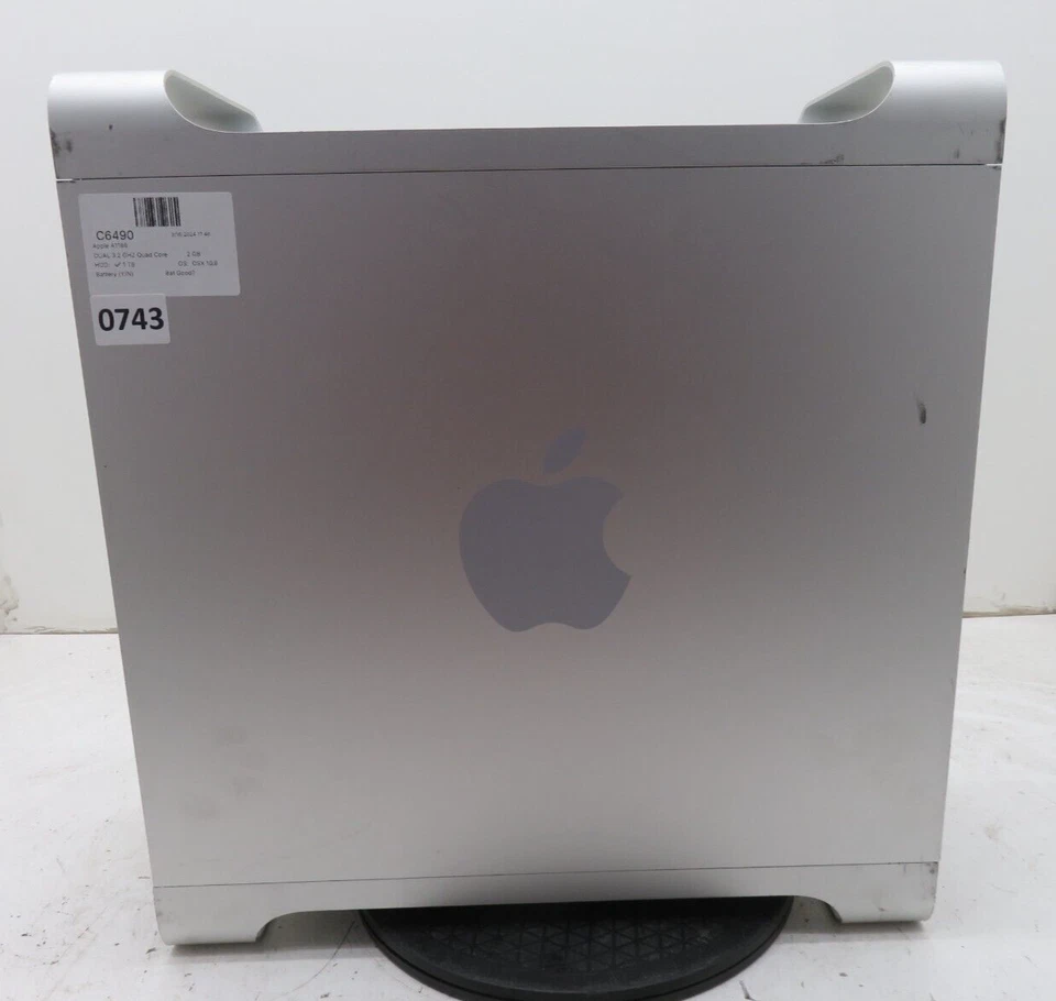 Torre Apple MAC Pro A1186 Dual Quad Core Xeon 3,2 GHz - 2 GB RAM - HDD de 1 TB Foto 2 de 4