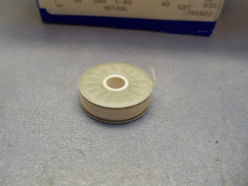 Coats American Bobbin Tex 40 Natural Admiral Plus T-40 Style F Soft Lot of 144 - Image 4 of 4