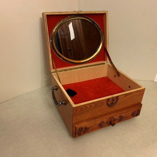 Decorativo russo - legno con disegno rame o bronzo - portagioie - Foto 4 di 12
