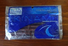 Kinami Baits by Gary Yamamoto, Kinami Flash K9-07-K504, 5", 7-Pk, Oxblood Purple