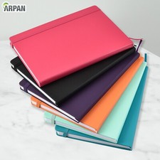 Classic A4 Notebook Hardback Cover & Ribbon Marker with Elastic Closure Diary