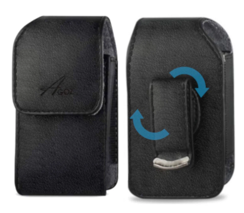 Flip phone case with cheap clip