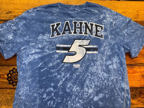 3XL Kasey Kahne #5 NASCAR Racing Shirt AOP Full Graphic Print ACID WASH Tee NWT - Picture 2 of 9