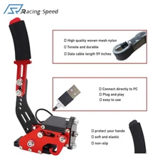 For Racing Games G25/G27/G29 FANATECOSW Compatible with PC USB Handbrake Upgrade