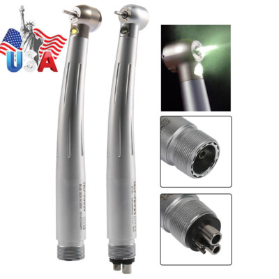 Self-power Dental fiber optic high speed handpiece E-generator LED 2/4Hole st