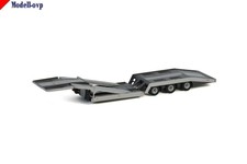 WSI Models Estepe Premium Line; Truck Transporter Silver 3 Axle 1:50 04-2114