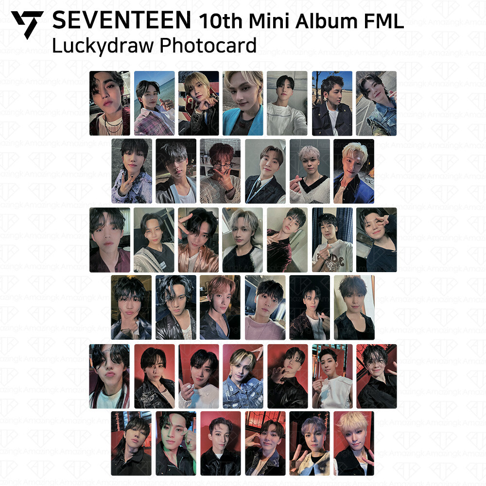 Seventeen 10th Mini Album FML Lucky Draw Photocard M2U PS SW Seventeen 10th Mini Album FML Lucky Draw Photocard M2U PS SW