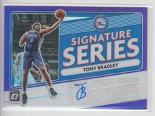 2020-21 Donruss Optic Signature Series Prizm Auto Tony Bradley