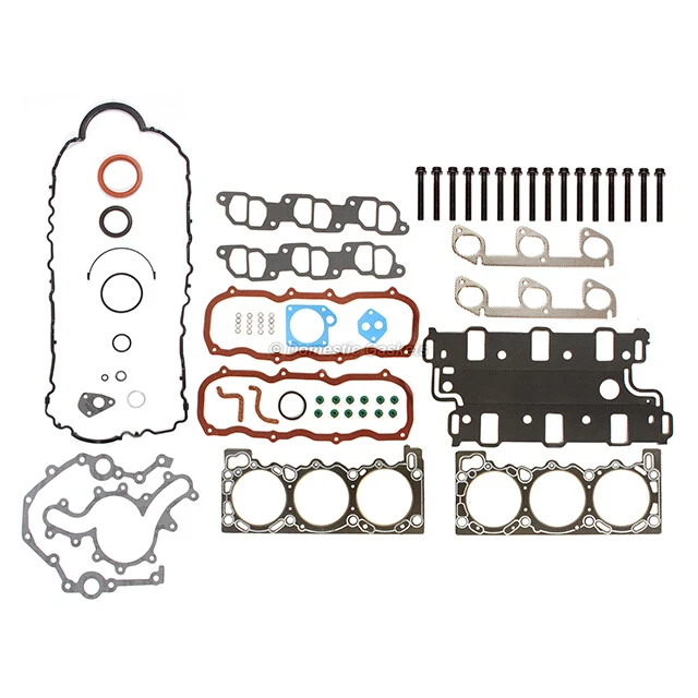 Fits 90-94 Ford Explorer Ranger Mazda B4000 Navajo 4.0 OHV Full Gasket Set Bolts - Image 2 of 4