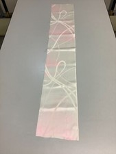 Japanese Vintage Kimono Fabric cloth Boro pink Tradition ivy Dirt 40.5x7.08in