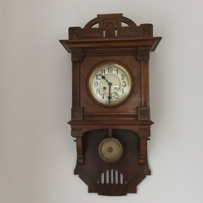 Wanduhr Kraft Behrens, Rarität, ca. 100 Jahre alt