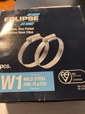 130mm - 150mm Mild Steel Hose Clips, 5 Pack - ECW1-6X