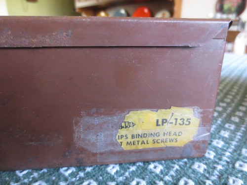 Vtg. Lawson Products 24-COMPARTMENT Metal CABINET LP-135 - 18" x 12-1/4" x 3" - Picture 4 of 9