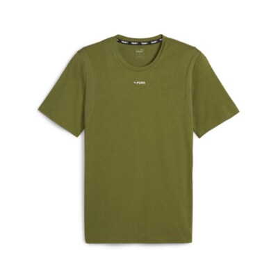 Puma Herren FIT Triblend Ultrabreathe Tee T-Shirt Olive Green S M L NEU