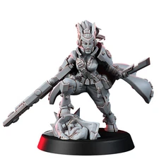 Wargame Exclusive Greater Good Flamesword Battle General  28mm