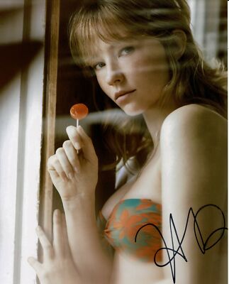 Haley Bennett SIGNIERT 10X8 Foto Original Signatur APHTAL COA (5554