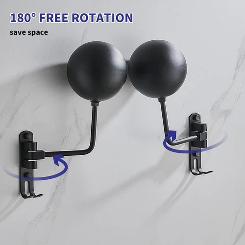 2/4/6PCS Motorcycle Helmet Holder Hook Jacket Bag Display Rack Wall Mount Hanger - Bild 7 von 17