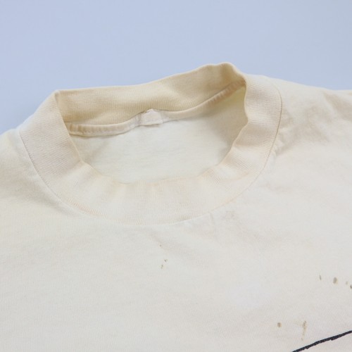 Vintage 80s Pencil Art T-Shirt Cellar Door 89' Issue Release Promo Large RARE - Imagen 6 de 8
