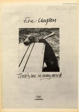 Eric Clapton 1975 UK There's On In Every Crowd record advert MM-TREW