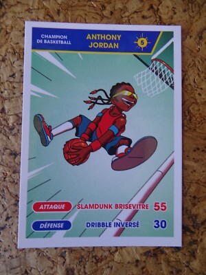 PITCH Karte Sport World Tour / 5 / Anthony Jordan / Basketball